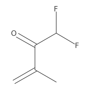1,1-Difluoro-3-methylbut-3-en-2-one Structure
