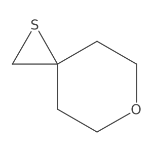 6-Oxa-1-thiaspiro[2.5]octane结构式