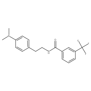 N-(4-(dimethylamino)phenethyl)-3-(trifluoromethyl)benzamide Structure