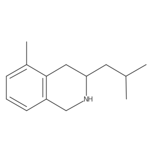 3-Isobutyl-5-methyl-1,2,3,4-tetrahydroisoquinoline Structure