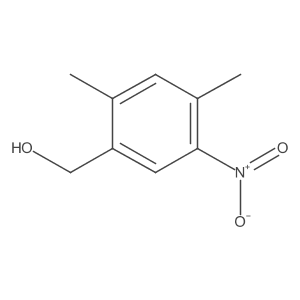 (2,4-Dimethyl-5-nitrophenyl)methanol结构式