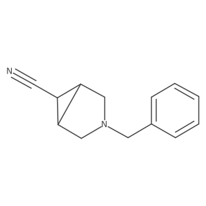N#CC1C2CN(Cc3ccccc3)CC12结构式