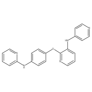 N-[4-[[3-(4-Pyridinylamino)-2-pyridinyl]oxy]phenyl]-2-pyridinamine Structure