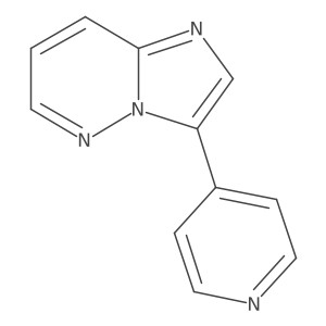 3-(Pyridin-4-yl)imidazo[1,2-b]pyridazine Structure