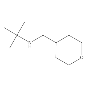 Tert-butyl(oxan-4-ylmethyl)amine Structure