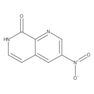 3-Nitro-1,7-naphthyridin-8-OL Structure