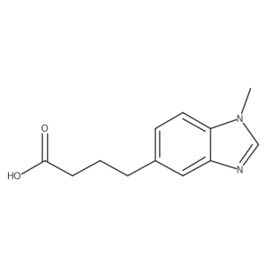 4-(1-methyl-1H-1,3-benzodiazol-5-yl)butanoic acid Structure