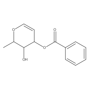 L-arabino-Hex-5-enitol, 2,6-anhydro-1,5-dideoxy-, 4-benzoate结构式