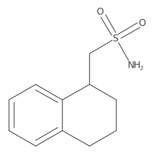 (1,2,3,4-Tetrahydronaphthalen-1-yl)methanesulfonamide Structure