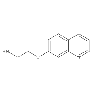 2-(7-Quinolinyloxy)ethanamine Structure