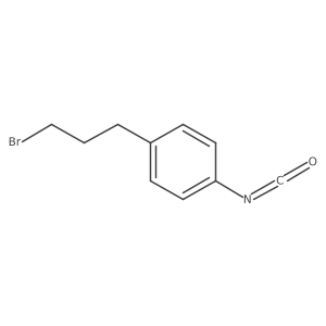 1-(3-Bromopropyl)-4-isocyanatobenzene结构式