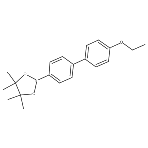 2-(4'-Ethoxy-[1,1'-biphenyl]-4-yl)-4,4,5,5-tetramethyl-1,3,2-dioxaborolane Structure