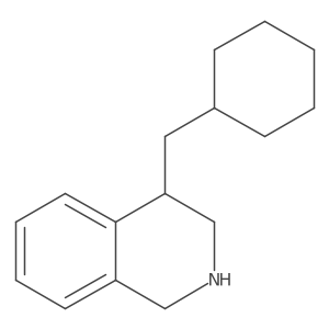 4-(Cyclohexylmethyl)-1,2,3,4-tetrahydroisoquinoline Structure