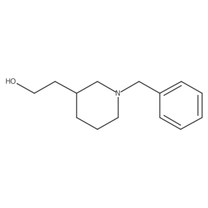 2-(1-Benzylpiperidin-3-yl)ethanol结构式