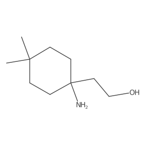 2-(1-Amino-4,4-dimethylcyclohexyl)ethan-1-ol Structure