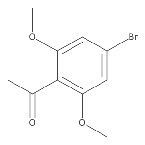 1-(4-Bromo-2,6-dimethoxyphenyl)ethanone Structure