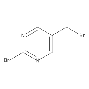 2-Bromo-5-(bromomethyl)pyrimidine Structure