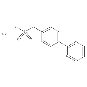 Sodium (4-(pyridin-2-yl)phenyl)methanesulfonate结构式