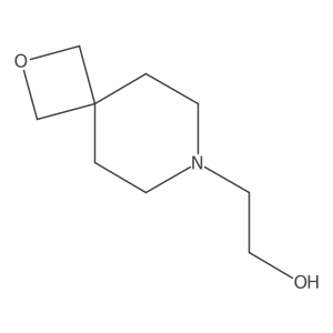 2-(2-Oxa-7-azaspiro[3.5]nonan-7-yl)ethanol结构式