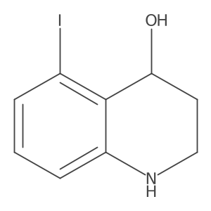 5-Iodo-1,2,3,4-tetrahydroquinolin-4-ol Structure