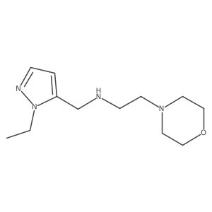 [(1-ethyl-1H-pyrazol-5-yl)methyl][2-(morpholin-4-yl)ethyl]amine Structure