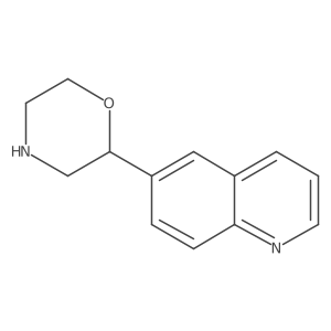 6-(Morpholin-2-yl)quinoline结构式