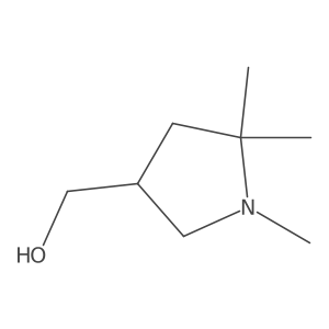 (1,5,5-Trimethylpyrrolidin-3-yl)methanol结构式