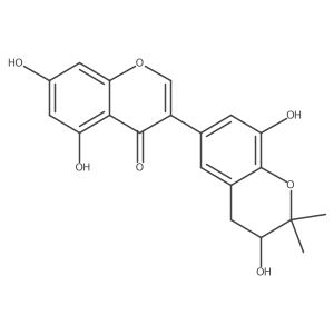 Glycyrrhizaisoflavone A结构式