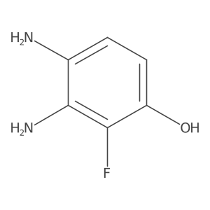 3,4-Diamino-2-fluorophenol Structure