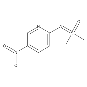 Dimethyl[(5-nitropyridin-2-yl)imino]-lambda6-sulfanone Structure