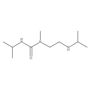 1-Methyl-3-(propan-2-yl)-1-{2-[(propan-2-yl)amino]ethyl}urea结构式
