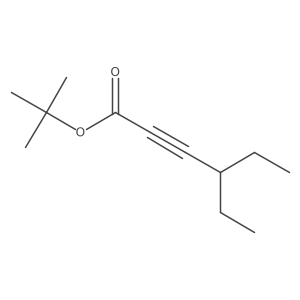 Tert-butyl 4-ethylhex-2-ynoate Structure