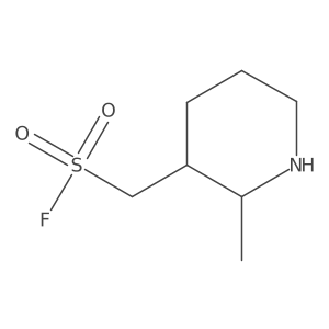 (2-Methylpiperidin-3-yl)methanesulfonyl fluoride Structure