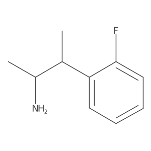 3-(2-Fluorophenyl)butan-2-amine Structure