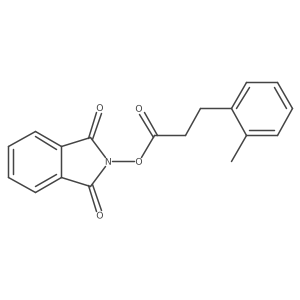 1,3-dioxo-2,3-dihydro-1H-isoindol-2-yl 3-(2-methylphenyl)propanoate Structure