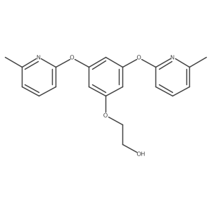2-(3,5-Bis((6-methylpyridin-2-yl)oxy)phenoxy)ethan-1-ol Structure