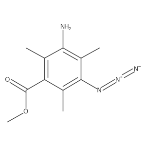 Methyl 3-amino-5-azido-2,4,6-trimethylbenzoate Structure