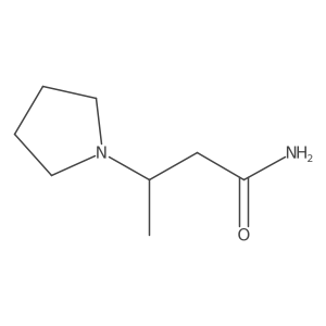 I(2)-Methyl-1-pyrrolidinepropanamide结构式