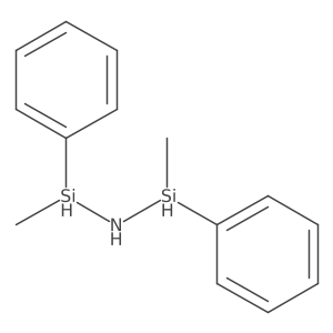 1-Methyl-N-(methylphenylsilyl)-1-phenylsilanamine结构式