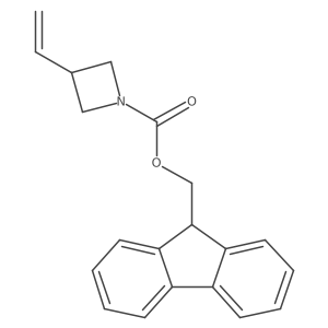 (9H-fluoren-9-yl)methyl 3-ethenylazetidine-1-carboxylate结构式