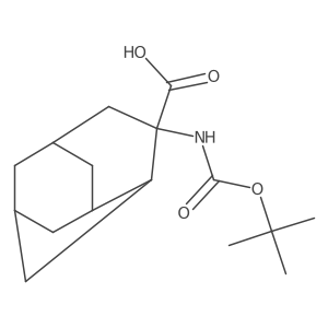 4-{[(Tert-butoxy)carbonyl]amino}tricyclo[4.3.1.0,3,8]decane-4-carboxylic acid Structure