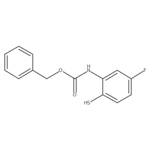 benzyl N-(5-fluoro-2-sulfanylphenyl)carbamate Structure