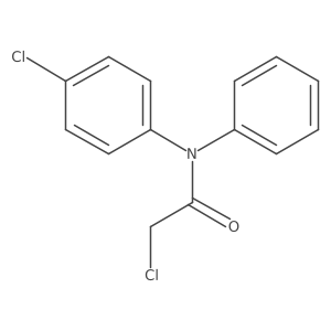 2-chloro-N-(4-chlorophenyl)-N-phenylacetamide结构式