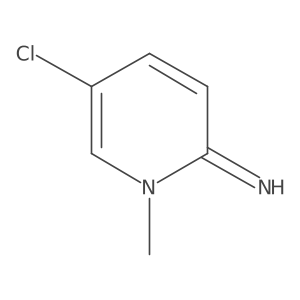 5-Chloro-1-methyl-2(1H)-pyridinimine Structure