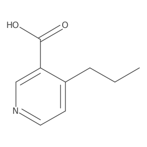 4-Propylnicotinicacid Structure