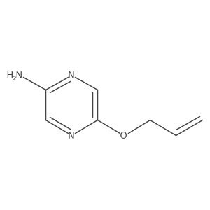 5-Allyloxy-pyrazin-2-ylamine Structure