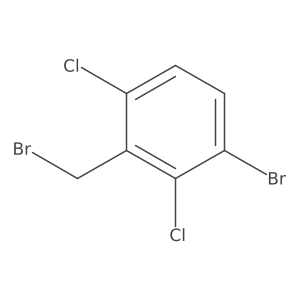 1-Bromo-3-bromomethyl-2,4-dichloro-benzene结构式