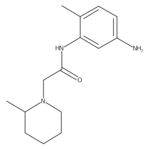 N-(5-Amino-2-methylphenyl)-2-methyl-1-piperidineacetamide结构式