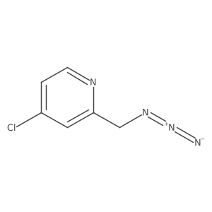 2-Azidomethyl-4-chloropyridine Structure