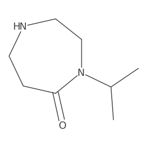 4-(Propan-2-yl)-1,4-diazepan-5-one Structure